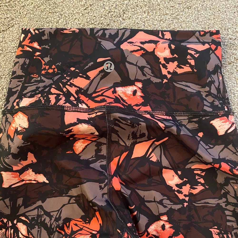 Floral Lululemon Leggings